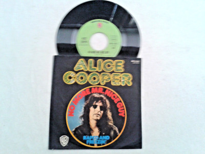 7'' Single  Alice Cooper  - No more Mr.Nice Guy -  1973  Rarität     KI1