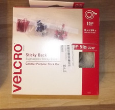 VELCRO Brand- Sticky Back Hook  Loop Fasteners General Purpose Peel Stick T121