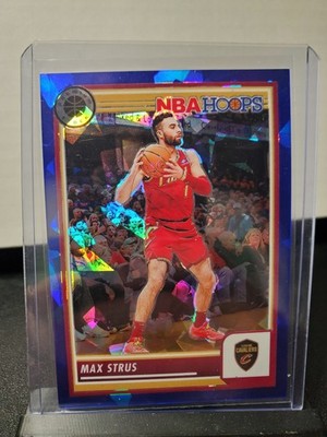 2023-24 Panini NBA HOOPS Premium Stock Max Strus #234 Blue Ice Prizm /99