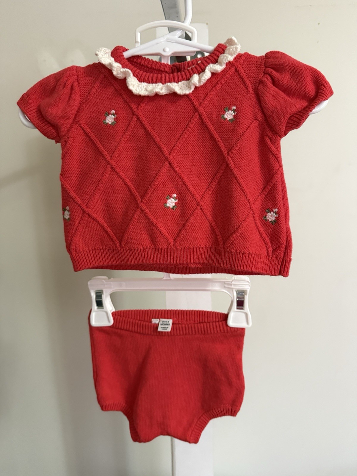 Janie and Jack Sweater Set - Size 0-3 Months