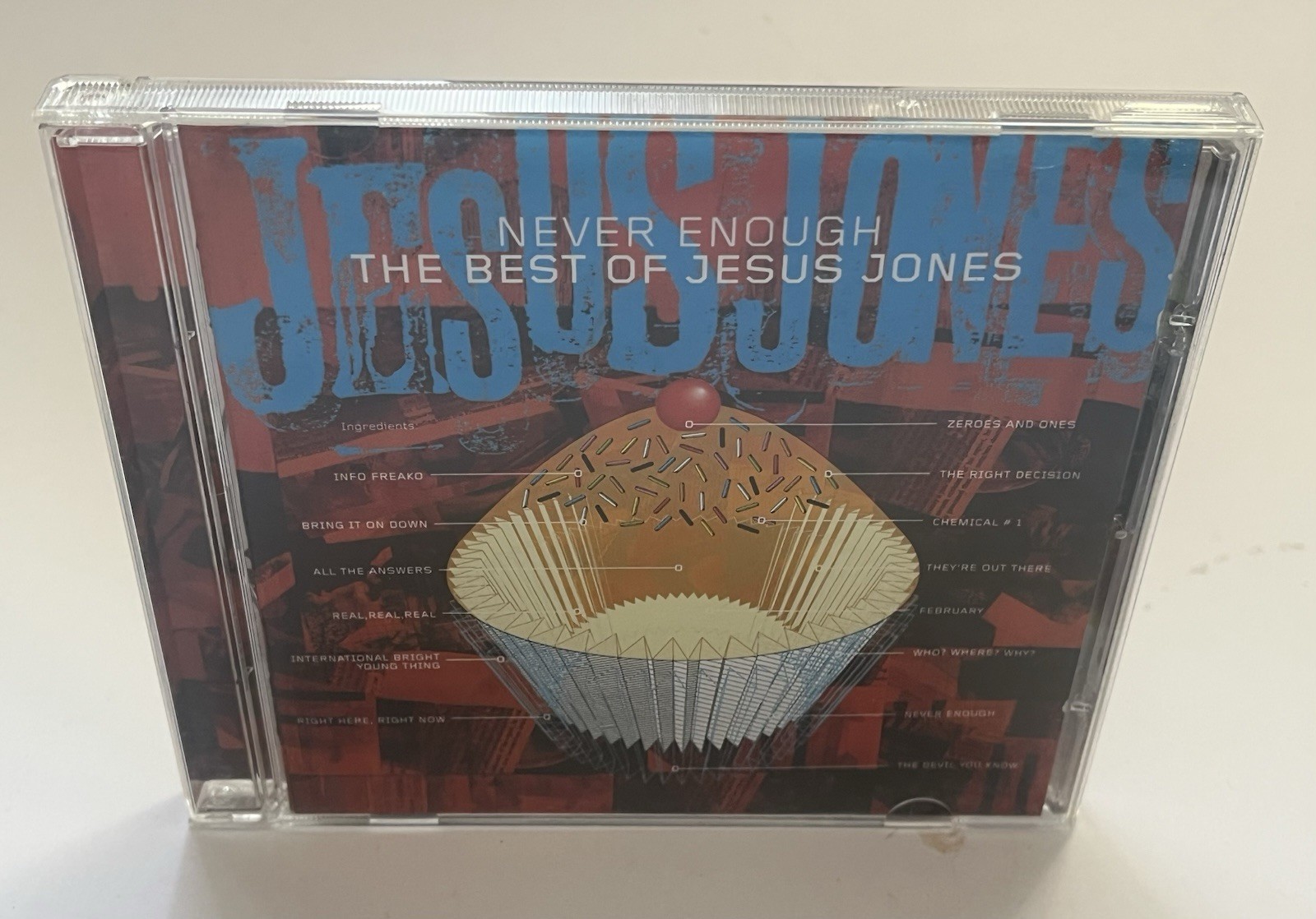 Jesus Jones - Never Enough - The Best Of Jesus Jones CD (2003)