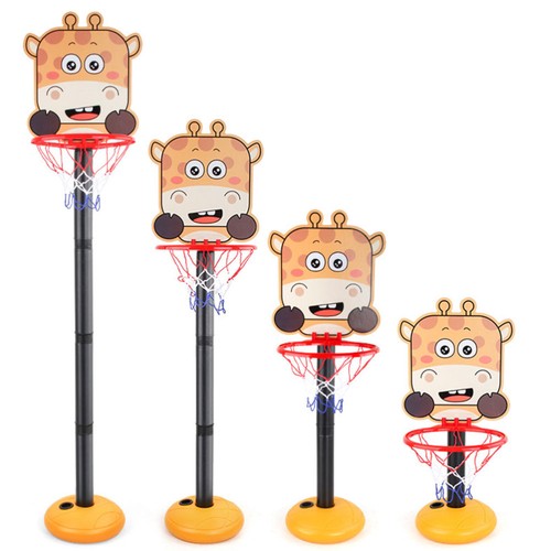 Adjustable Basketball Stand Child Baby Movable Frame Toy Portable Hoop - 第 6/12 張圖片