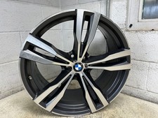 2021 Bmw X7 21x9-12 Wheel 5 Double Spoke B- Condition Oem 2021 Bmw X7 21x9-12 Wheel 5 Double Spoke B- Condition Oem