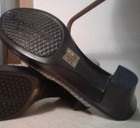 Bernie Mev Sun Chesca Woven Pewter Metallic Mules 3" Heel BRAND NEW Sz.41/11 — photo 3