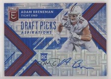 2018 Panini Elite Draft Picks Aspirations Blue /30 Adam Breneman #192 Auto 1s8