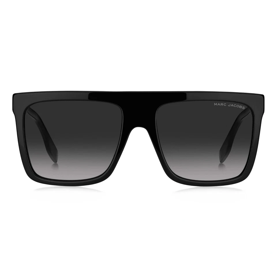 Gafas de sol para hombre Marc Jacobs MARC 639/S 0807/9O negras/grises degradadas rectangulares Foto 4 de 4