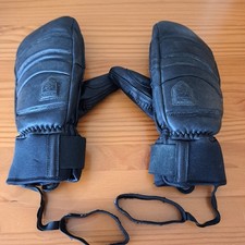 Hestra Fall Line Mitten Size 9 Black Used GREAT CONDITION