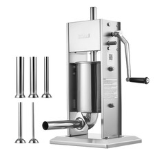 VEVOR 7 lb Manual Sausage Stuffer  Dual-Speed Vertical Meat Stuffer