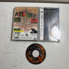 Quake (Sega Saturn, 1997) id Software Sci-Fi FPS Action Video Game Complete