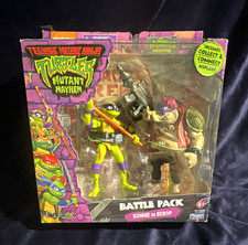 Playmates TMNT Mutant Mayhem Battle Pack Donatello vs Bebop Boxed Set
