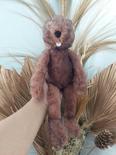 Jellycat Woodlander Beaver Plush Soft Toy 12" Retired Rare Collector Cute Gift