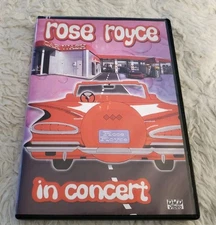 ROSE ROYCE In Concert DVD R&B Soul DISCO Funk 1994 NEW WITH TOP STICKER Rare