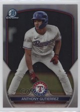 2023 Bowman Draft Chrome Refractor Anthony Gutierrez #BDC-100 0nr3