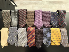 NECK TIES RANDOM LOT OF 16 USED