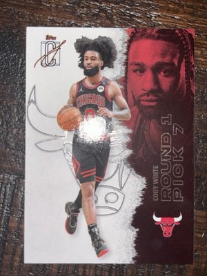 2026 Topps Signature Class #10 Coby White Chicago Bulls