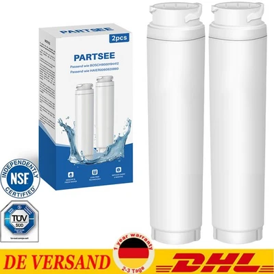 MARKENLOS 2X für Bosch Siemens Wasserfilter UltraClarity Side by Side Kühlschrank 740560