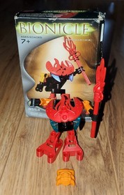 2002 Lego Bionicle BOHROK VA (8550-8555) set of 6 with Krana Boxes Instructions 