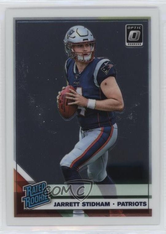 2019 Panini Donruss Optic Rated Rookie Jarrett Stidham #157 8i0