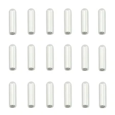 20pcs 9.5x2.8mm Gold Color Plated Brass + Rubber Hat Pin and Brooch Pins Stop...