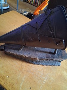 Antique Hand Crank Blacksmith Forge Blower Fan Primitive Farm Tool