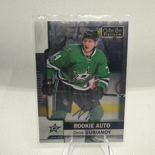 2017-18 OPC Platinum Denis Gurianov Rookie Card Auto Autograph RC R-DG. rookie card picture