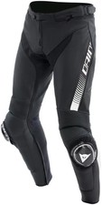 Dainese Super Speed Leather Trousers - Black/White