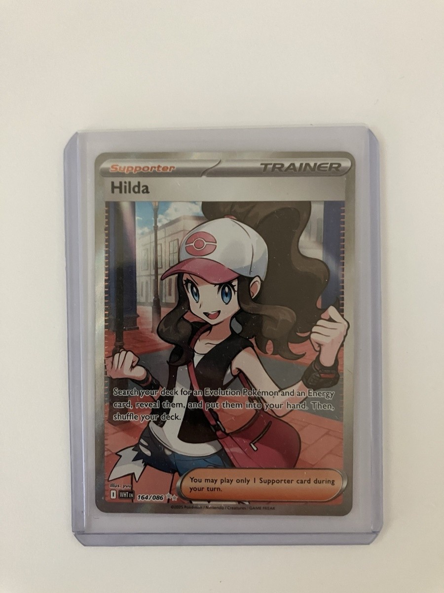 Hilda 164/086 Full Art Ultra Rare SV: White Flare Pokemon TCG