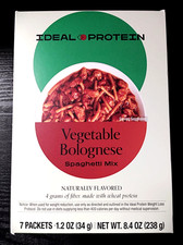 Ideal Protein Vegetable Bolognese Mix 1 Box (7 Servings) BB 08/27 FREE SHIP