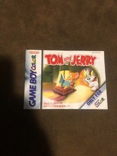 Tom and Jerry Nintendo Gameboy Color Instruction Manual Only