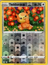 teddiursa pokemon card price Teddiursa 138/189 x4 - DAA