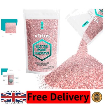 100g Light Rose Gold Glitter für Innen- & Außenfarbe | einfache Anwendung