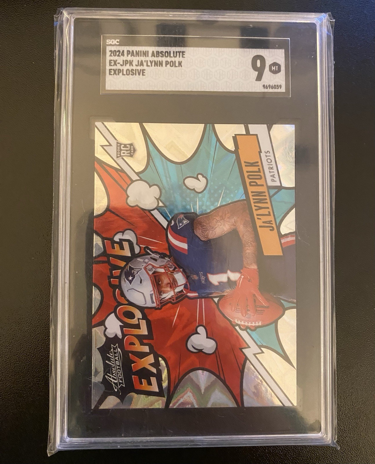 2024 Panini Absolute - Explosive Ja’Lynn Polk #EX-JPK SGC 9