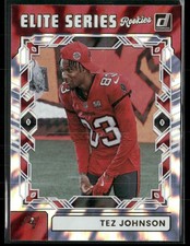 2025 Donruss #ESR-TJN Tez Johnson The Elite Series Rookies Tampa Bay Buccaneers