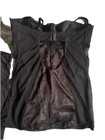  Ann Summers Basque 40E BLACK 