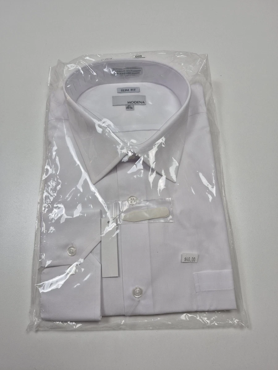 MODENA Slim Dress Shirts for Men for sale | eBay
