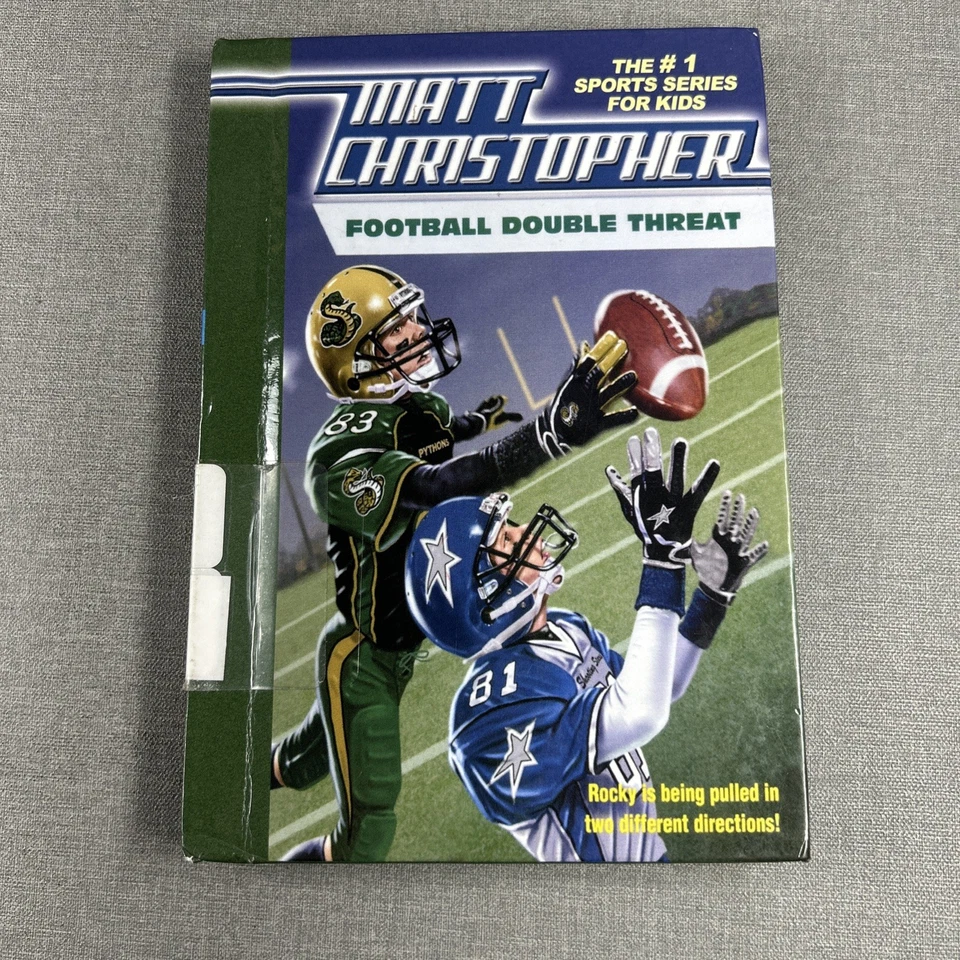 Matt Christopher ~ Football Double & Dirt Bike Runaway 2 Hardcover Book Lot - Image 3 of 4