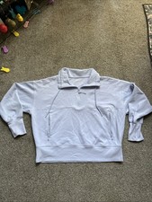 Old Navy Active Dynamic Fleece Size Extra Large Light Blue Pullover Sweatshirt
