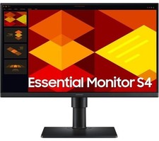 Image of SAMSUNG LS27D406GAUXXU S4 Full HD 27" IPS LCD Monitor - Black