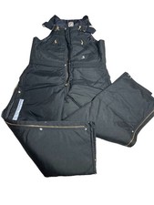 Carhartt Men's Arctic Extreme Bibs R33 Blk Snow Pants Workwear Black 38x30 NWOT