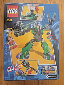 LEGO DC Super Heroes Superman Vs. Power Armor Lex 6862 Factory Sealed Retired