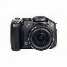 Canon PowerShot S3 IS Digital Camera PARTS/REPAIR Stuck Shutter