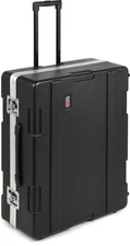 Gator Cases Lightweight Molded ATA Mixer Case with Wheels Tow Handle Fits Mixers