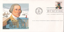 USPS FDC #1729 1977 POA / Postmasters of America Christmas Valley Forge ST3680