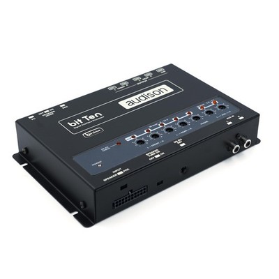 Audison bit Ten Signal Interface Processor 4 In 5 Out 31-Band EQ