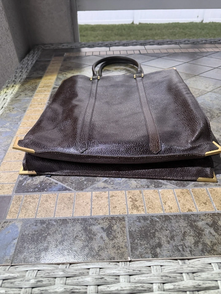 Bolso de Mano Fendi de Cuero Marrón Foto 3 de 4