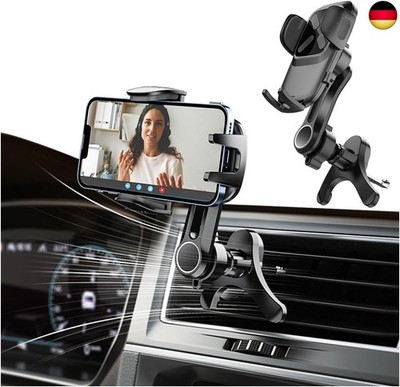 JNNJ Auto-Telefonhalterung Air Vent, Verstellbarer 360 Grad Drehbar