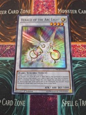 Yugioh Herald of the Arc Light NECH-EN052 Super Rare 1st Edition Near Mint
