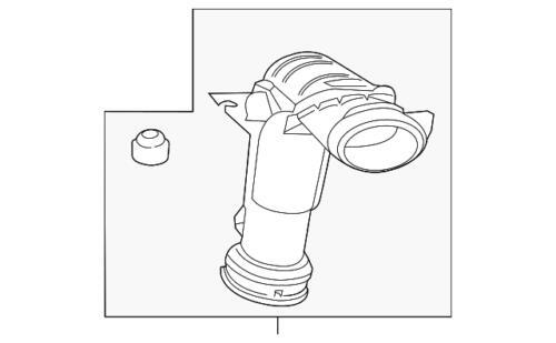 Manguera de aire para Ford (N/P EJ7Z-9C623-A)
