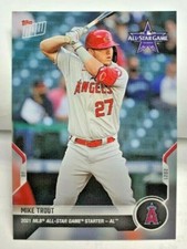 Mike Trout 2021 Topps Now MLB All-Star Game #ASG-11 SP - Los Angeles Angels