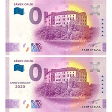 0 Euro Souvenir ZAMEK ORLIK 2021 - REGULAR + ANNIVERSARY